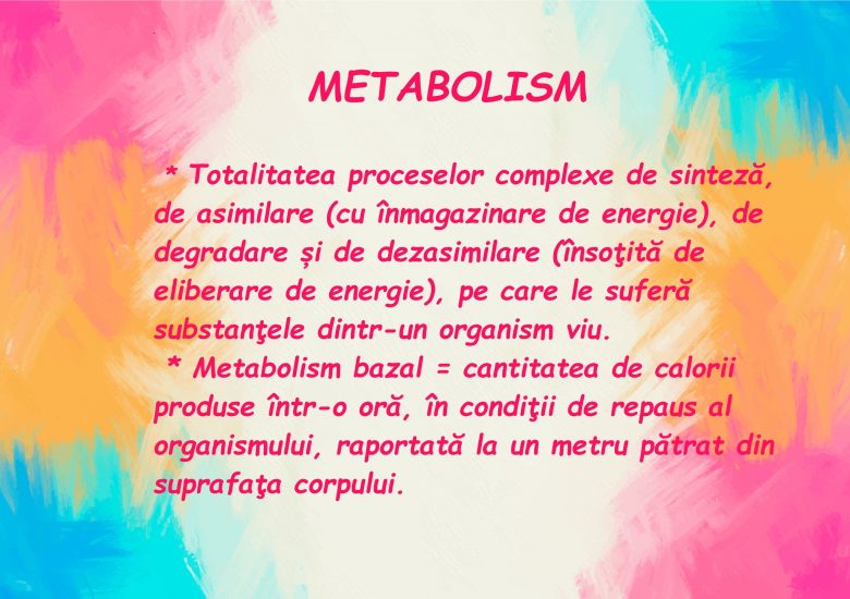 Metabolismul pacientului cu Scleroza Multipla