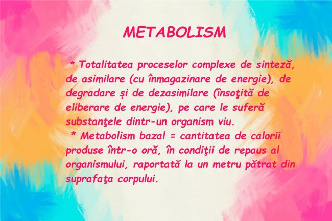 Metabolismul pacientului cu Scleroza Multipla