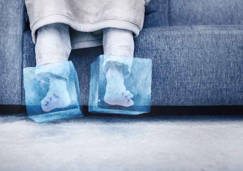 Picioarele reci: un simptom al sclerozei multiple